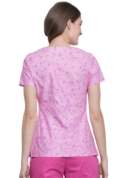 Lilo and Stitch Tooniforms Disney V Neck Scrub Top TF641 LHDO - Scrubs Select