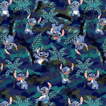 Lilo & Stitch Tooniforms Licensed Disney Men's V Neck Scrub Top TF730 LHNG - Scrubs Select