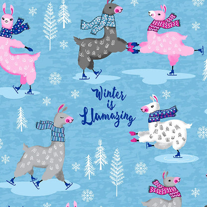 Llama Print V Neck Scrub Top DK704 WILL - Scrubs Select