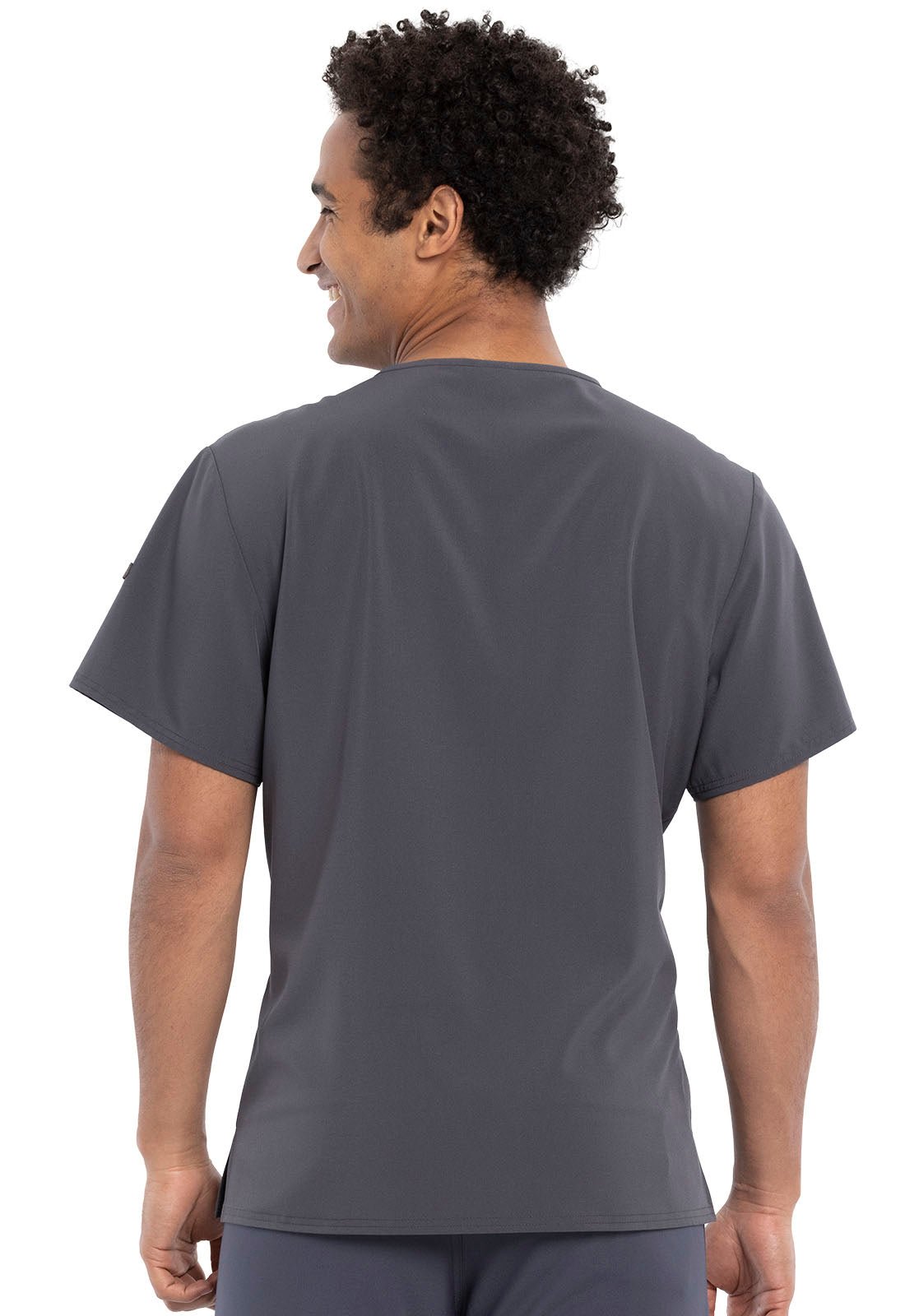 Mandalorian Tooniforms Licensed Star Wars Men's V Neck Scrub Top TF708 MDLO - Scrubs Select