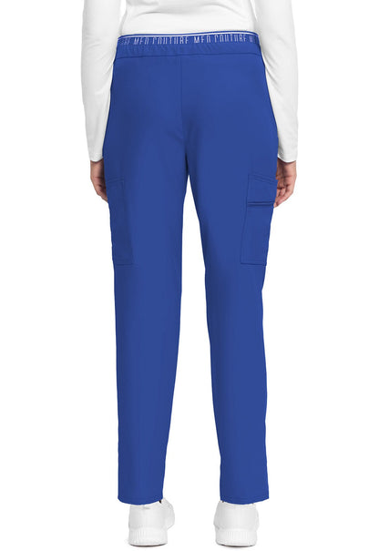Med Couture Insight Scrub Pull On Pant MC009 in Black, Pewter, Royal - Scrubs Select