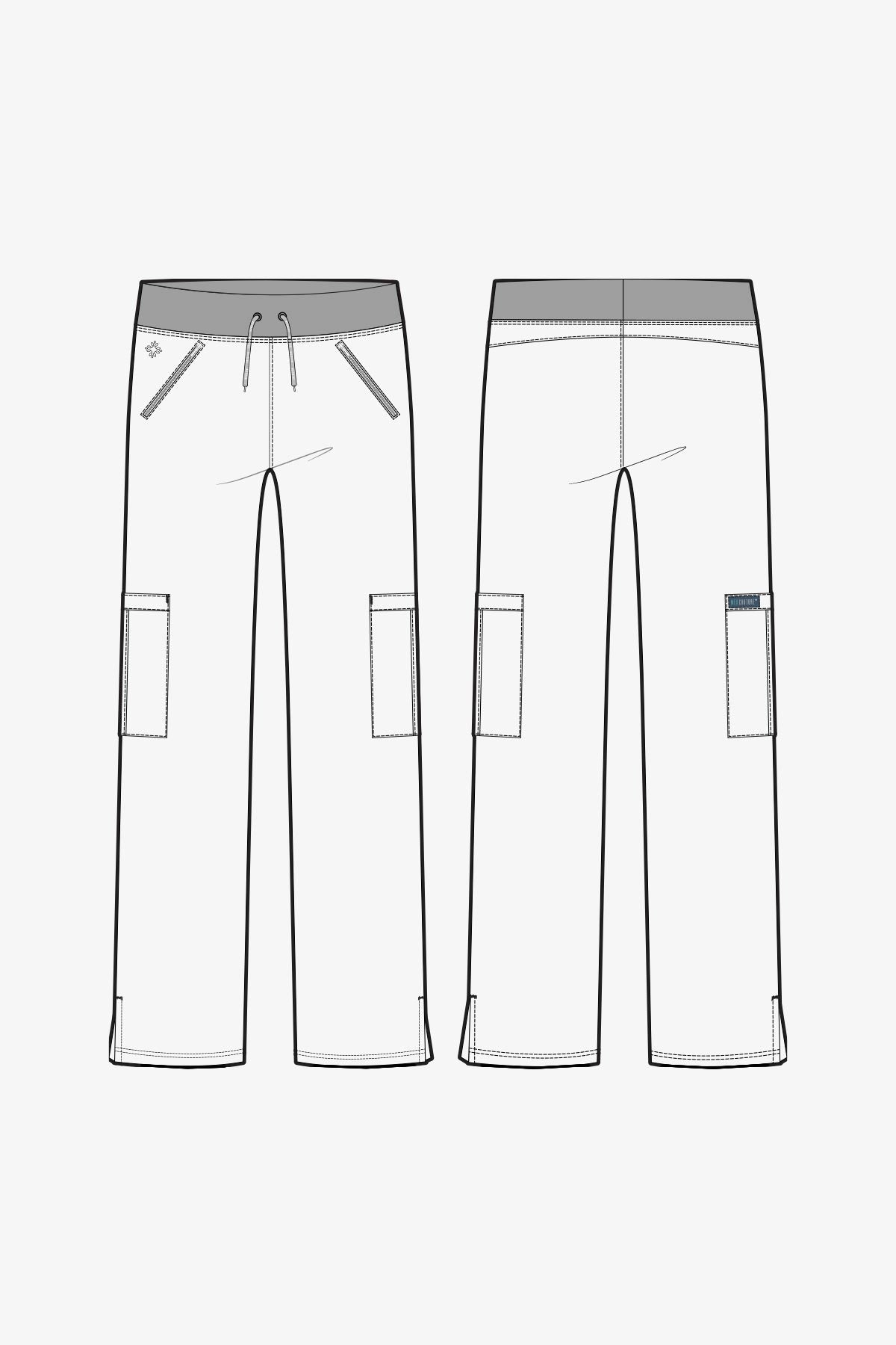 Med Couture Insight Scrubs Drawstring Pant MC2702 - Scrubs Select