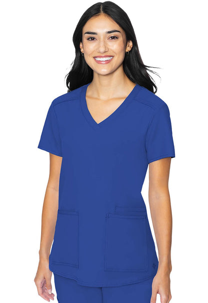 Med Couture Insight V Neck Scrub Top MC2411 - Scrubs Select