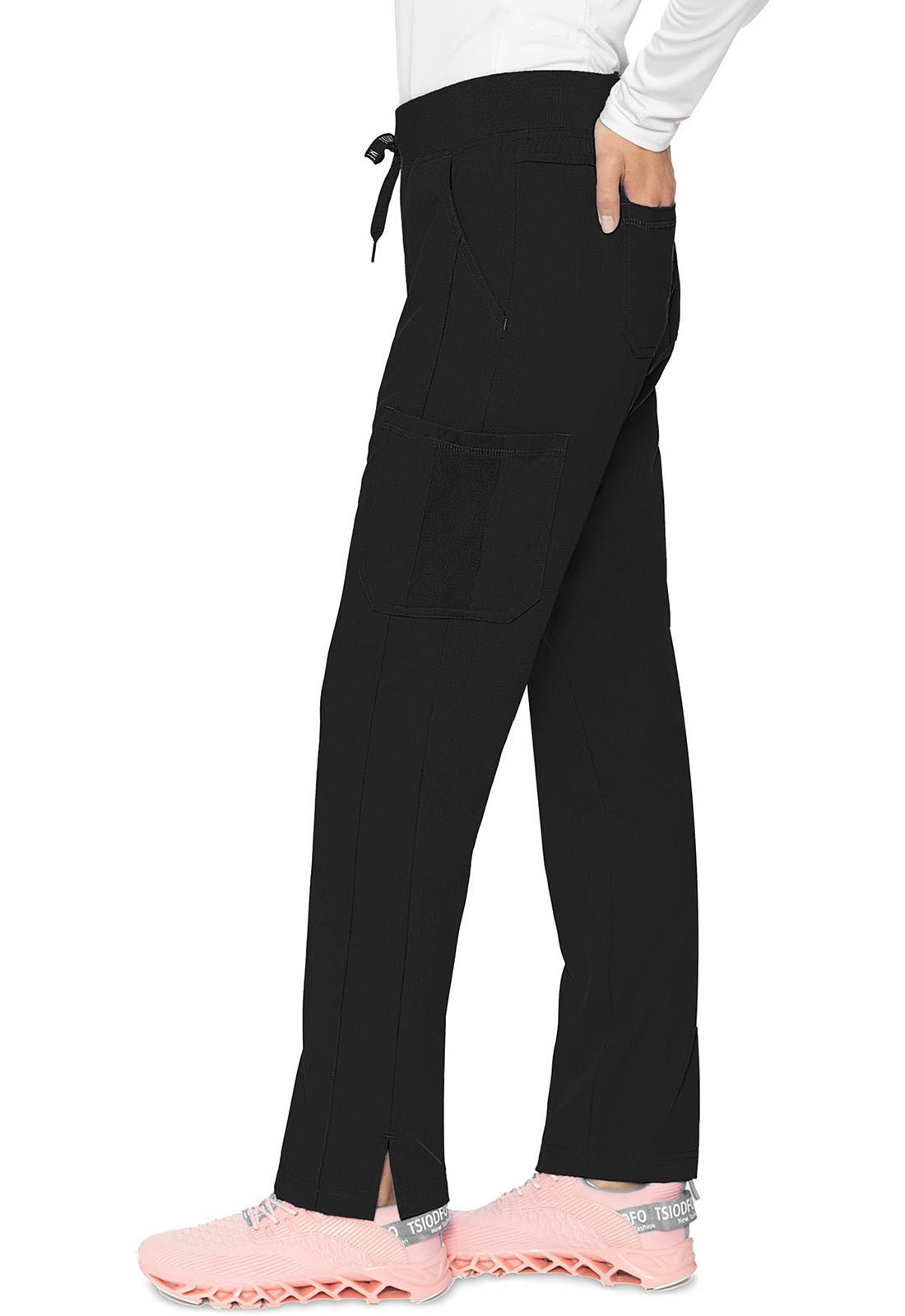 Med Couture Touch Scrubs Jersey Waist Yoga Pant MC7725 - Scrubs Select