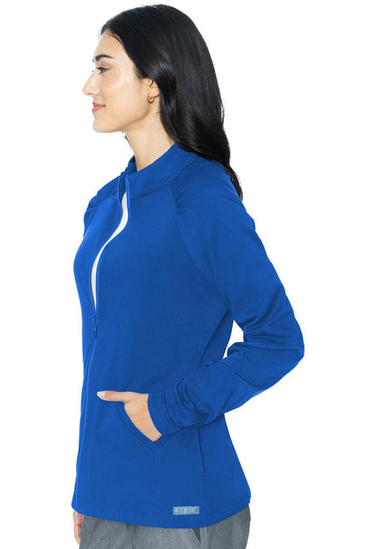 Med Couture Touch Scrubs Raglan Warmup Jacket MC7660 - Scrubs Select