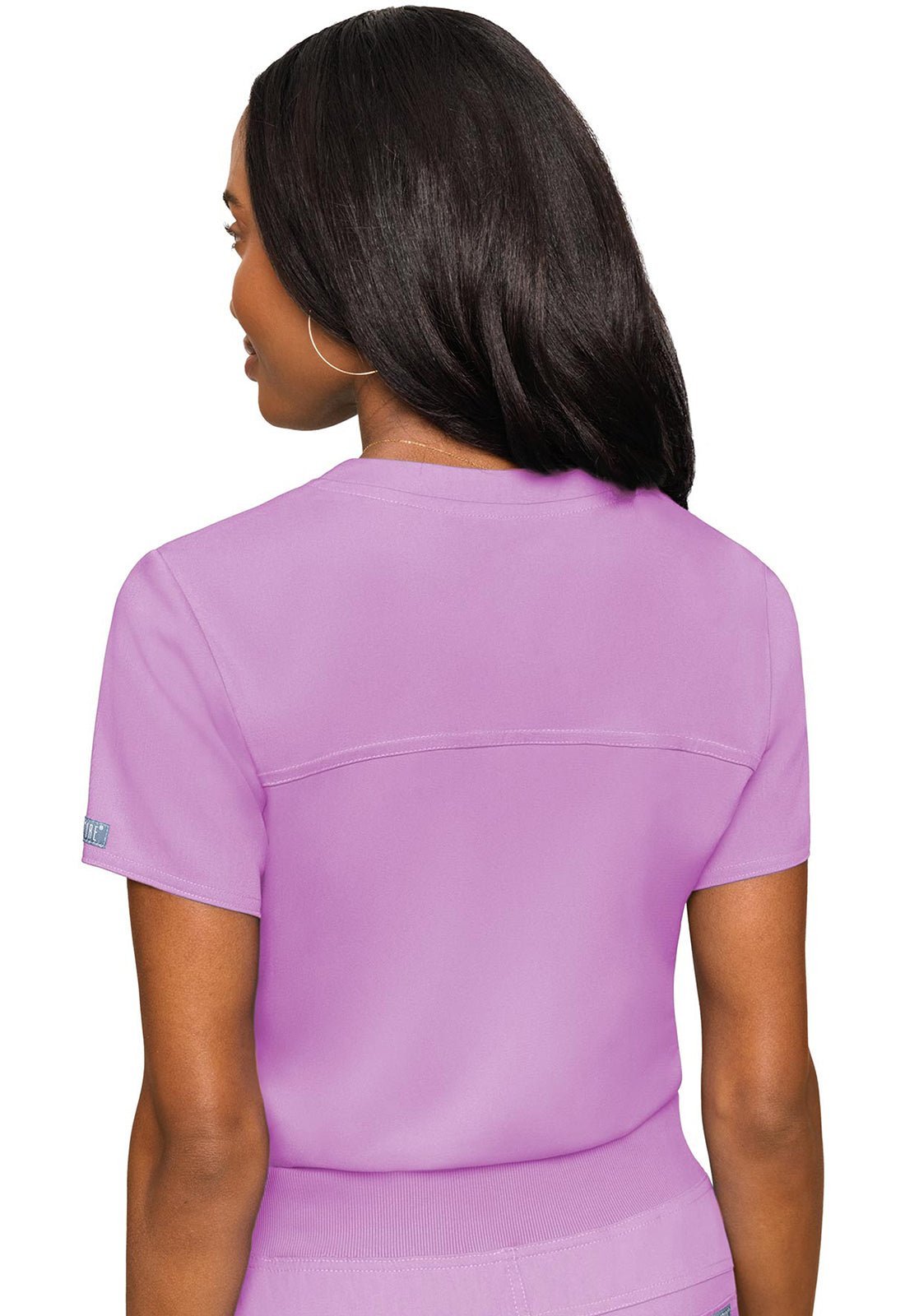 Med Couture Touch Scrubs V Neck Top MC7448 in Sea Mist - Scrubs Select