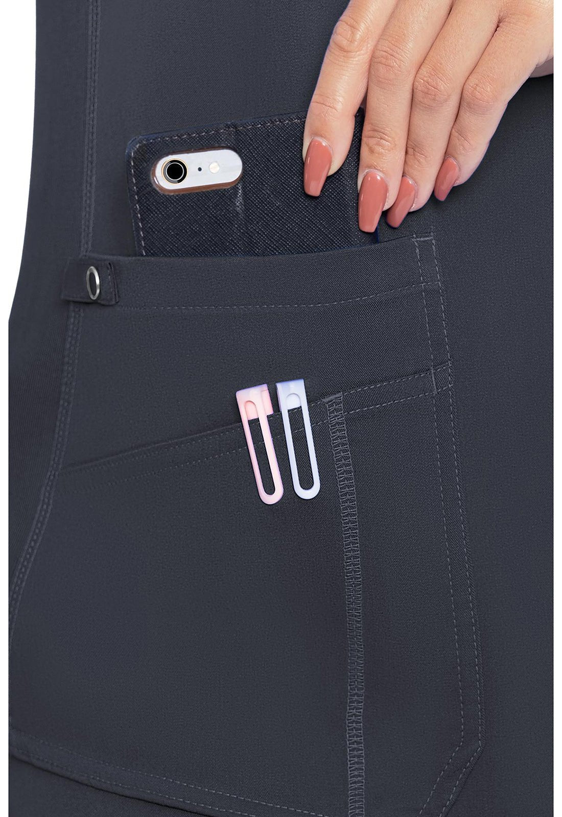 Med Couture Touch Scrubs V Neck Top MC7459 - Scrubs Select