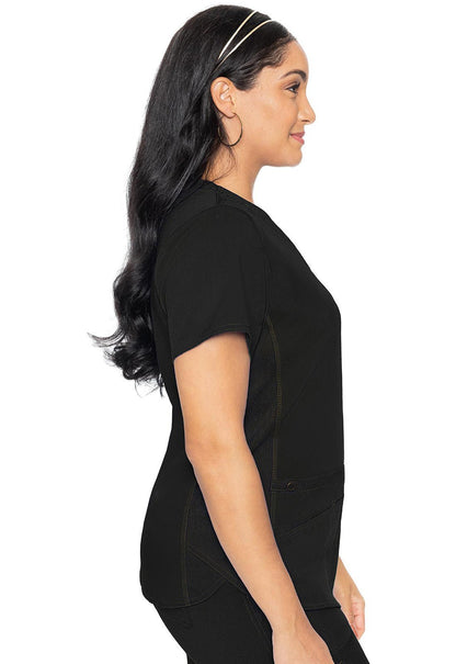 Med Couture Touch Scrubs V Neck Top MC7459 - Scrubs Select