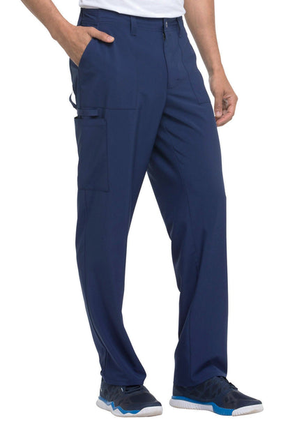 Men's Natural Rise Drawstring Scrub Pant DK015 in Black, Galaxy, Navy, Pewter - Scrubs Select