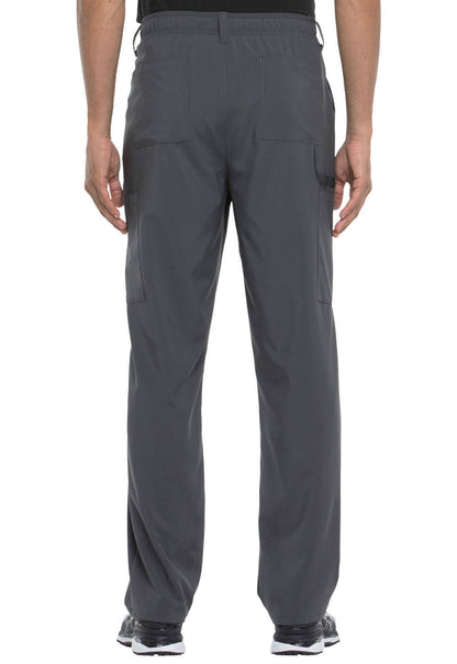 Men's Natural Rise Drawstring Scrub Pant DK015 in Black, Galaxy, Navy, Pewter - Scrubs Select