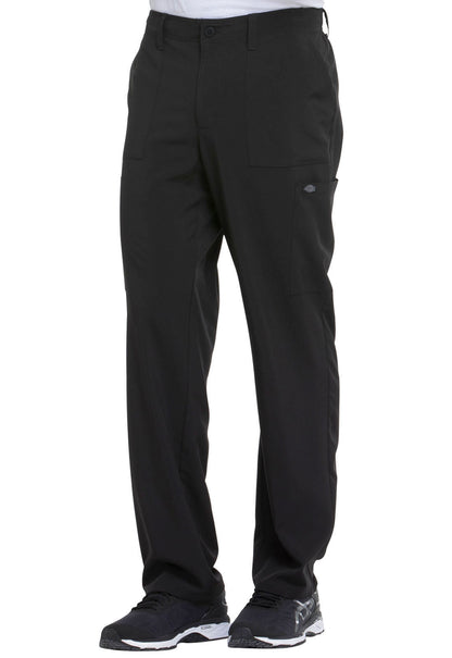 Men's Natural Rise Drawstring Scrub Pant DK015 in Black, Galaxy, Navy, Pewter - Scrubs Select