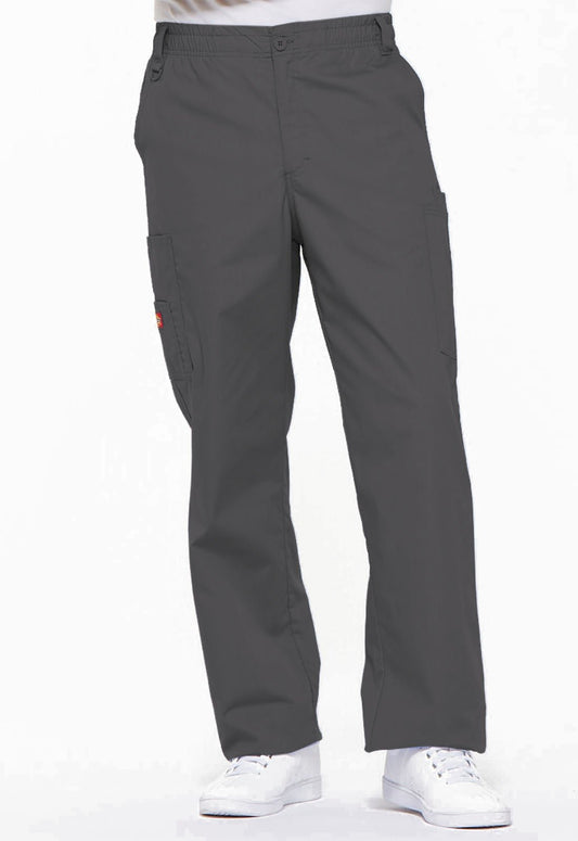 Men's Zip Fly Pull On Pant 81006 in Black, Navy, Pewter - Scrubs Select