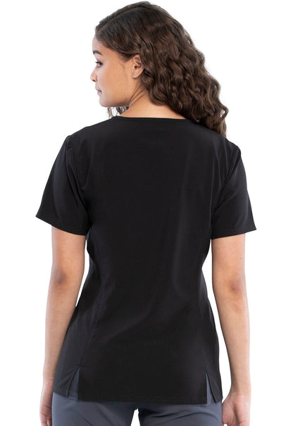 Mickey & Minnie Mouse Tooniforms Licensed Disney V Neck Scrub Top TF627 MKED - Scrubs Select