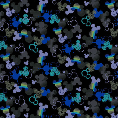 Mickey Mouse Cherokee Tooniforms Disney Men's V Neck Scrub Top TF740 MKDD - Scrubs Select