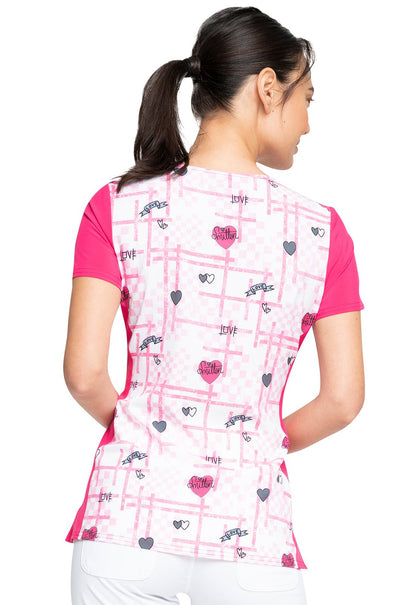 Minions Cherokee Tooniforms Despicable Me V Neck Scrub Top TF757 DPSM - Scrubs Select