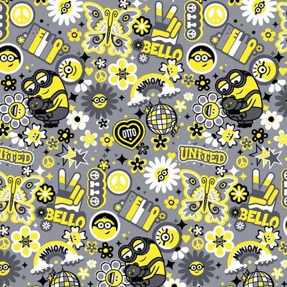 Minions Tooniforms V Neck Scrub Top TF699 DPBO - Scrubs Select