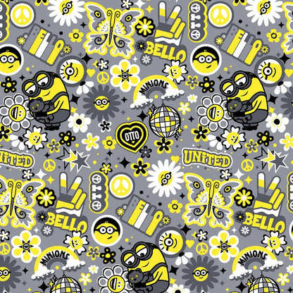Minions Tooniforms V Neck Scrub Top TF699 DPBO - Scrubs Select