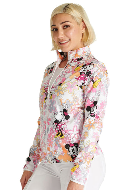 Minnie Mouse Cherokee Disney Packable Scrub Jacket TF320 MNFV - Scrubs Select