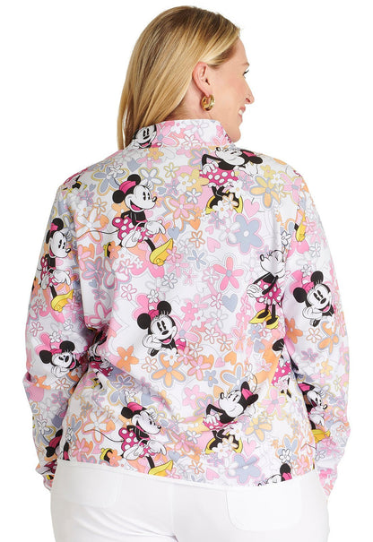 Minnie Mouse Cherokee Disney Packable Scrub Jacket TF320 MNFV - Scrubs Select