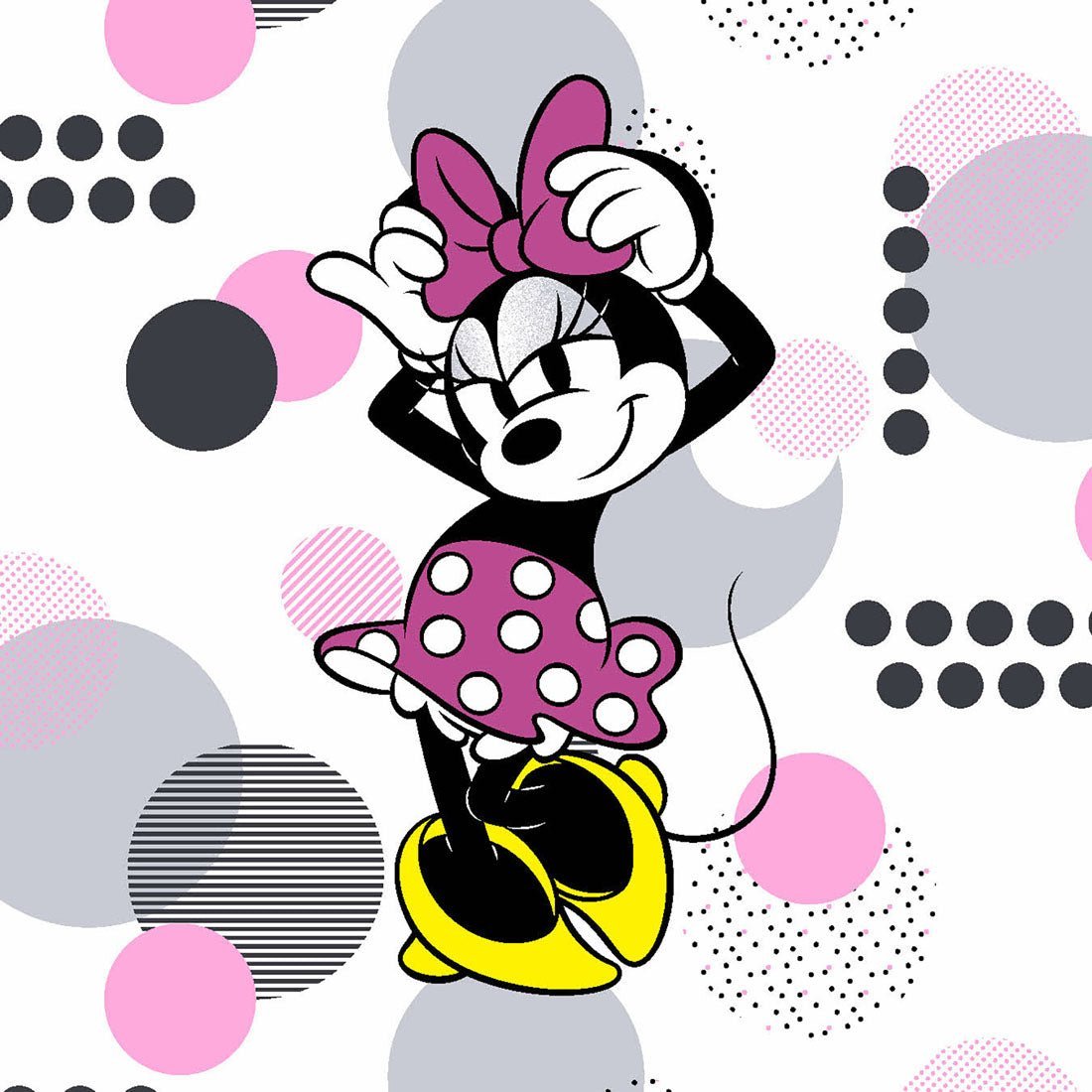 Minnie Mouse Cherokee Tooniforms Disney V Neck Medical Scrub Top TF752 MNUY - Scrubs Select