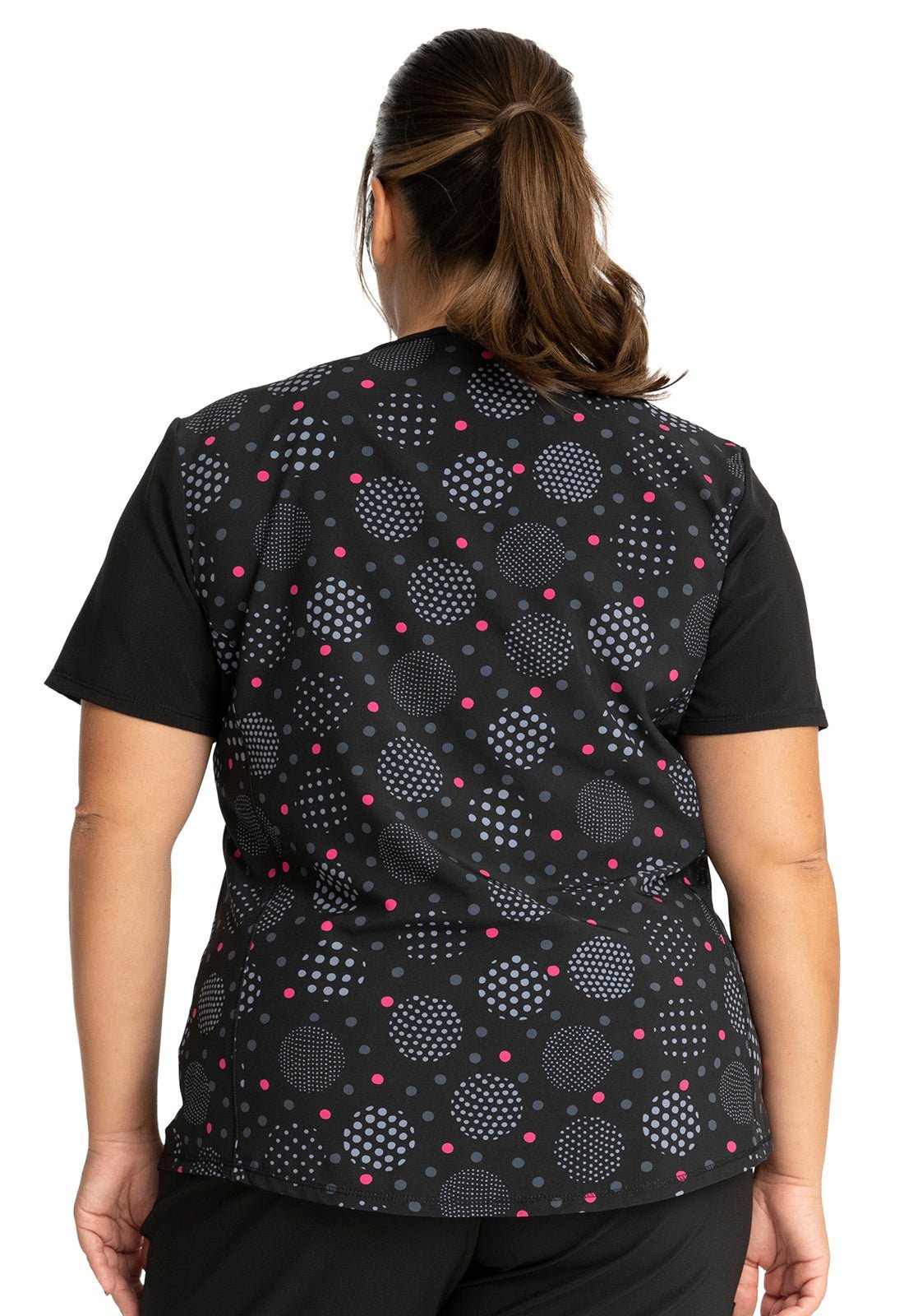 Minnie Mouse Tooniforms Disney V Neck Scrub Top TF771 MNWR - Scrubs Select