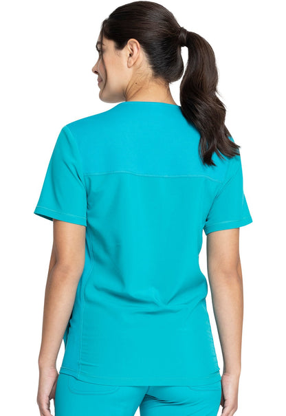 Monsters Inc Cherokee Tooniforms Disney Unisex V Neck Scrub Top TF714 MCPY - Scrubs Select