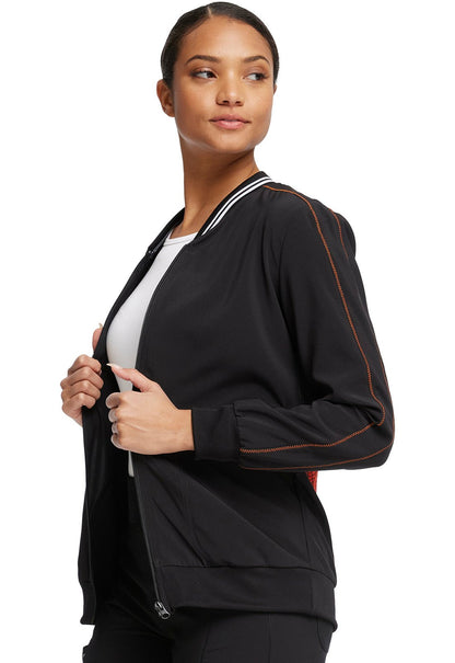 Nightmare Before Christmas Tooniforms Licensed Disney Bomber Jacket TF385 NCUD - Scrubs Select