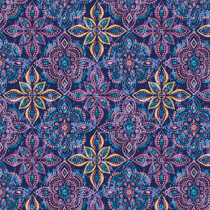 One In A Medallion Cherokee Print V Neck Scrub Top CK678 OIAM - Scrubs Select