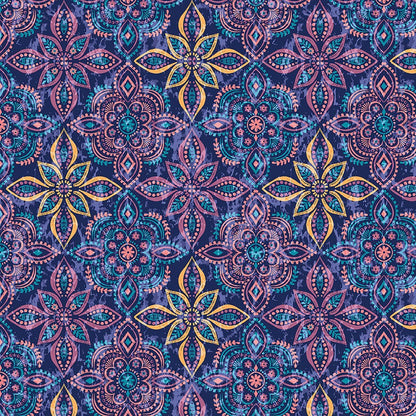 One In A Medallion Cherokee Print V Neck Scrub Top CK678 OIAM - Scrubs Select