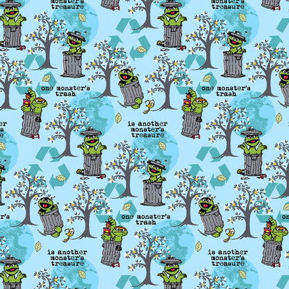 Oscar Cherokee Tooniforms Sesame Street V Neck Scrub Top TF671 SWCL - Scrubs Select