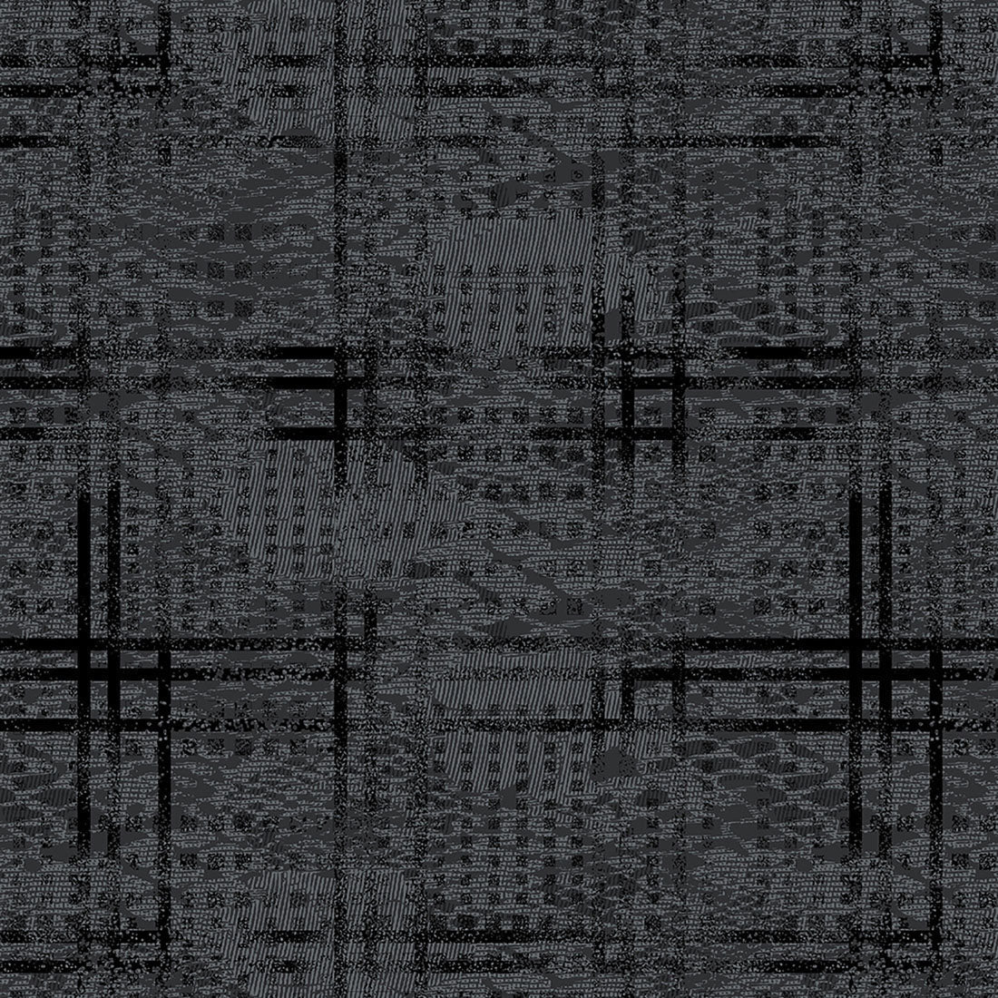 Plaid Distress Dickies Print Men's V Neck Scrub Top DK725 PLDS - Scrubs Select