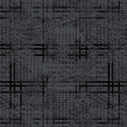 Plaid Distress Dickies Print Men's V Neck Scrub Top DK725 PLDS - Scrubs Select