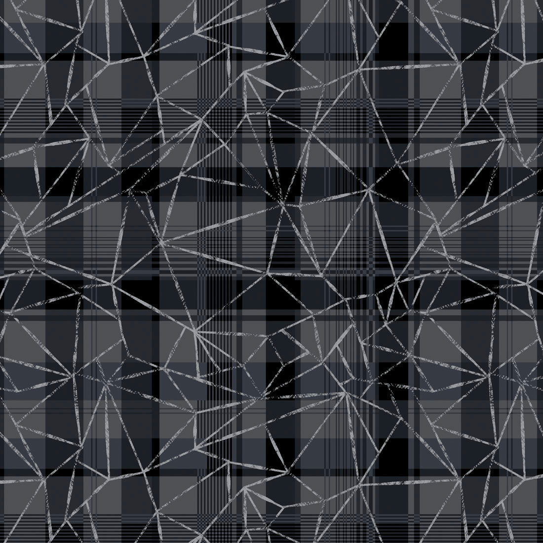 Plaid Print Men's V Neck Scrub Top DK607 PDPW - Scrubs Select