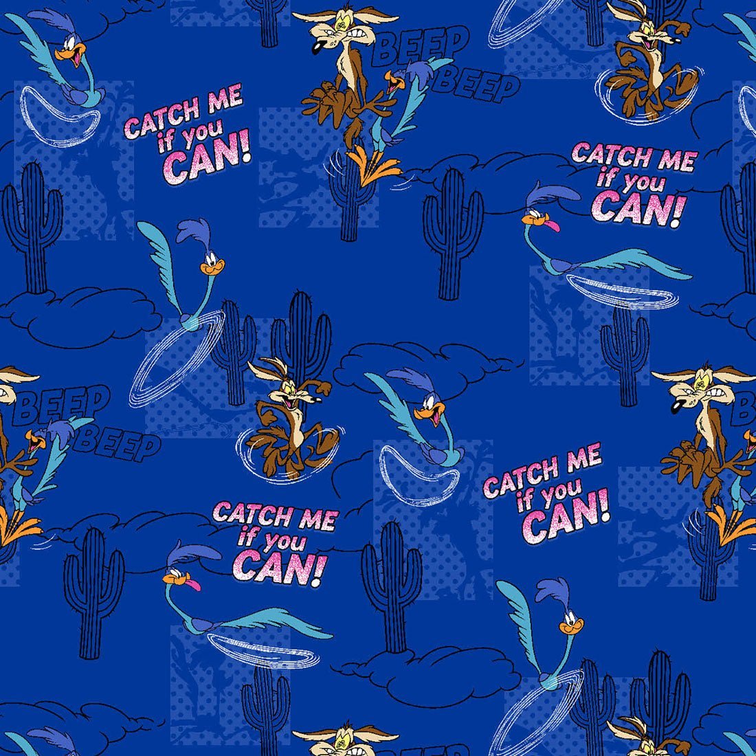 RoadRunner Cherokee Tooniforms Licensed Looney Tunes V Neck Scrub Top TF671 LTCM - Scrubs Select