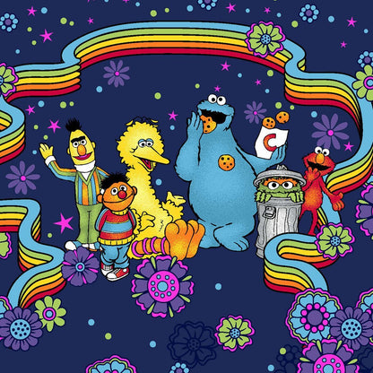 Sesame Street Cherokee Tooniforms Licensed V - Neck Scrub Top TF639 SWCG - Scrubs Select