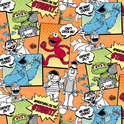 Sesame Street Tooniforms Licensed V-Neck Scrub Top TF633 SWDU - Scrubs Select