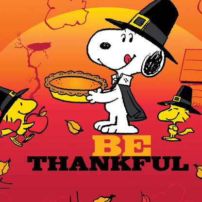 Snoopy Tooniforms Licensed Peanuts Thanksgiving V Neck Scrub Top TF686 PNGV - Scrubs Select