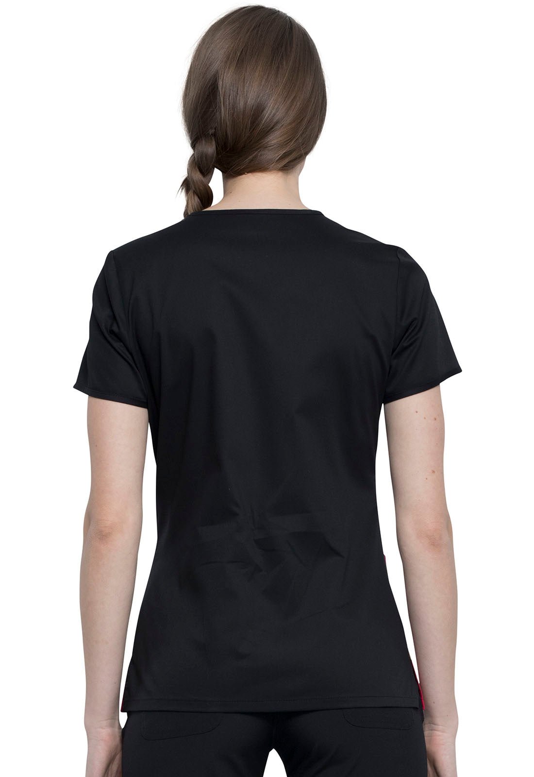 Snoopy Tooniforms Licensed Peanuts Thanksgiving V Neck Scrub Top TF686 PNGV - Scrubs Select