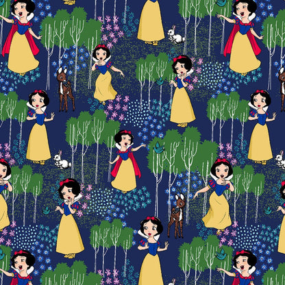 Snow White Tooniforms Disney V Neck Scrub Top TF732 SNNF - Scrubs Select