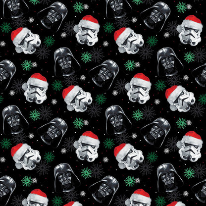 Star Wars Tooniforms Christmas Unisex V-Neck Scrub Top TF606 SRMS - Scrubs Select