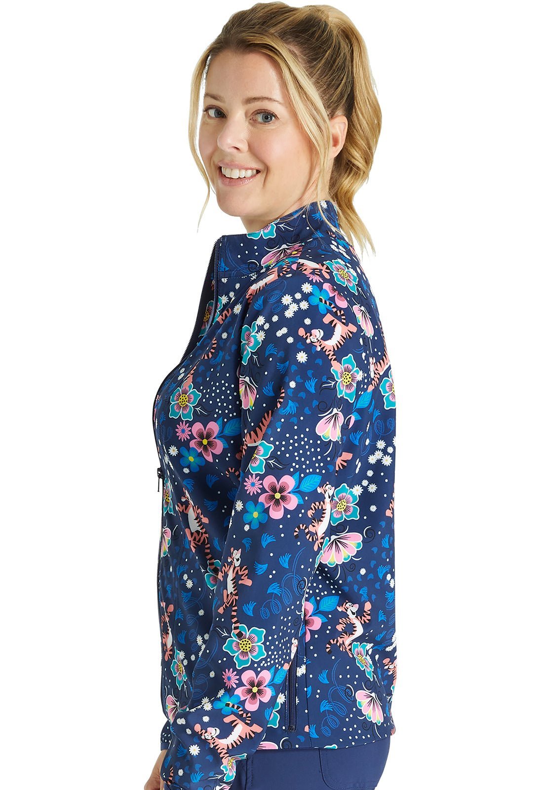 Tigger Cherokee Disney Packable Scrub Jacket TF320 PHNC - Scrubs Select