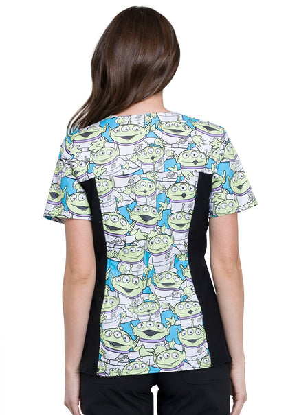 Toy Story Tooniforms Licensed Disney V-Neck Scrub Top TF648 TSAL - Scrubs Select