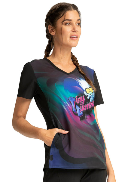 Trolls Tooniforms Licensed Dreamworks V Neck Scrub Top TF627 TOTD - Scrubs Select