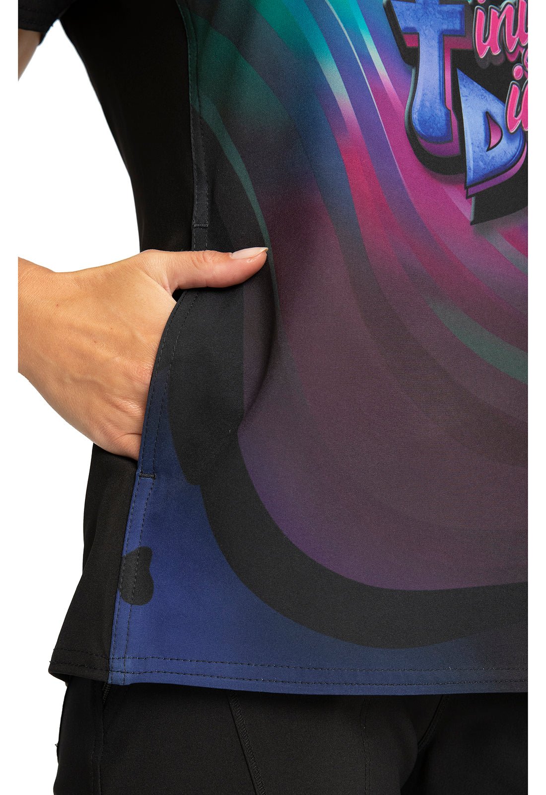 Trolls Tooniforms Licensed Dreamworks V Neck Scrub Top TF627 TOTD - Scrubs Select