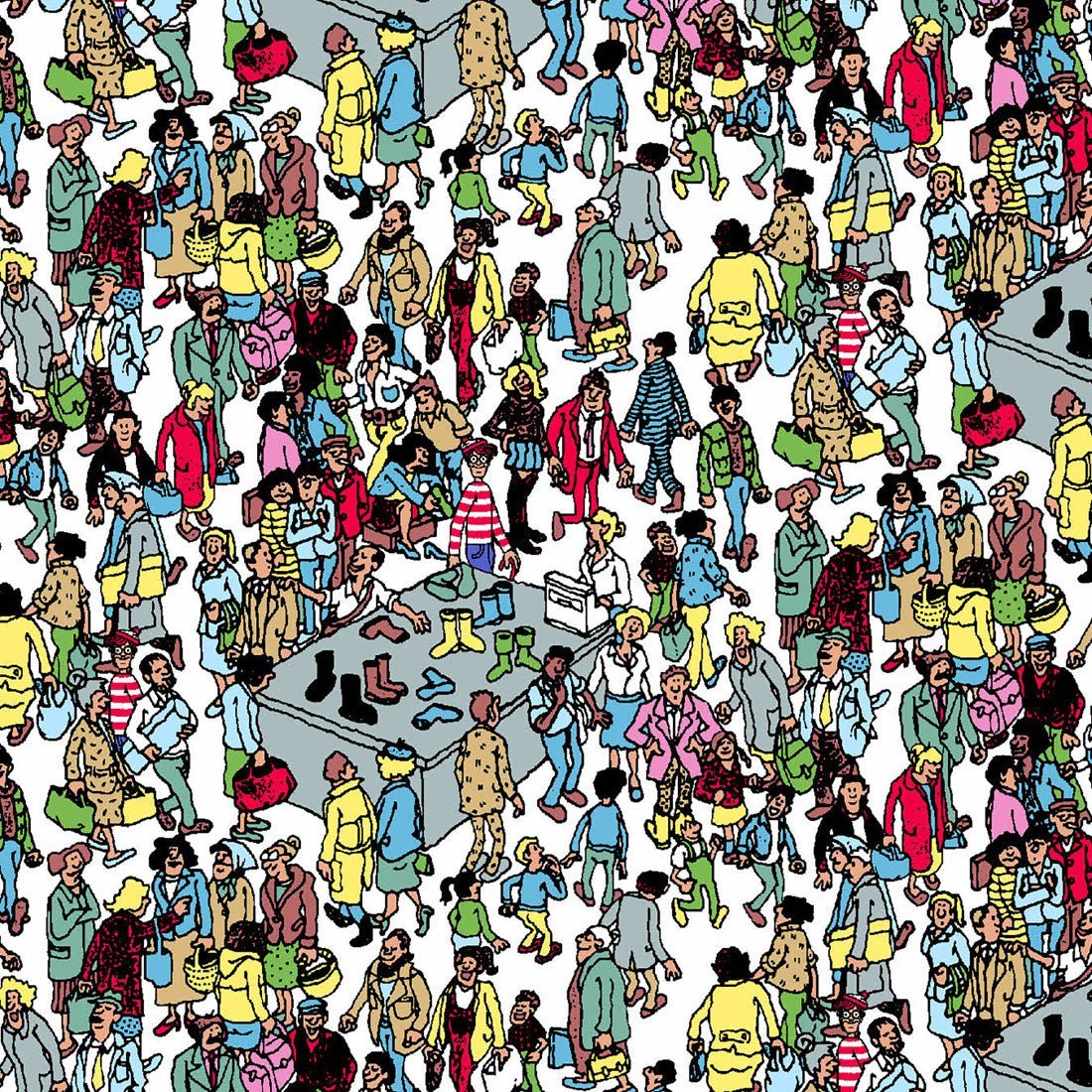 Where's Waldo Cherokee Tooniforms Licensed Dreamworks V Neck Scrub Top TF764 LDWW - Scrubs Select