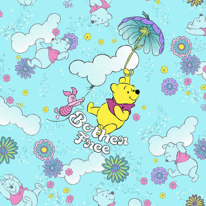 Winnie The Pooh Cherokee Tooniforms Disney V Neck Scrub Top TF614 PHFE - Scrubs Select