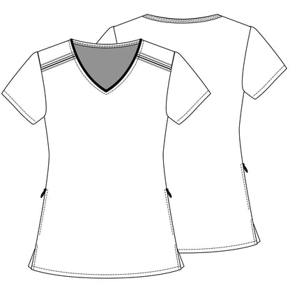 Winnie The Pooh Tooniforms Disney V Neck Scrub Top TF690 PHBT - Scrubs Select