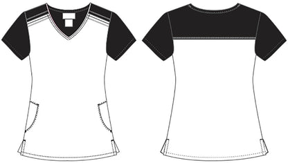 Winnie The Pooh Tooniforms Licensed Disney V - Neck Scrub Top TF639 PHWK - Scrubs Select